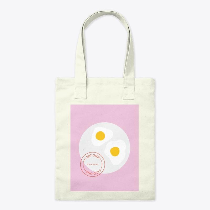 Eat One Feed One Eggs Tote